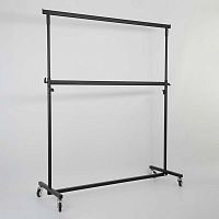 Вешало напольное регулируемое на колесах СТ-311-Л(черн)