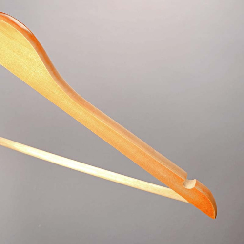 Вешалка-плечики деревянная с перекладиной C30N-К(светл) фото 3