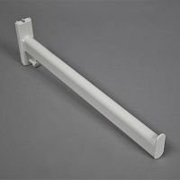 Кронштейн прямой для перфорации, цвет белый Q305(бел)