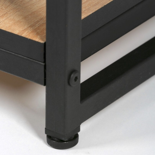 Стеллаж с ЛДСП полкой цвета дуб сонома A22120-01(ч/дс) фото 6