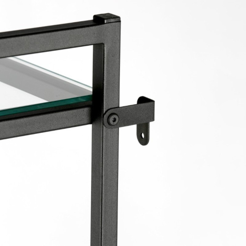 Стеллаж с полкой ЛДСП цвета дуб сонома A22120-02(ч/дс) фото 4