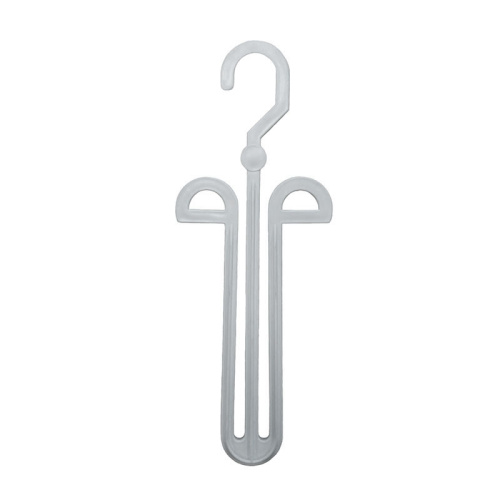 Вешалка-крючок пластиковая для магазина одежды В-200Н(бел)