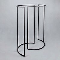 Комплект из 2-х неразборных полукруглых стоек (вешал) СТ-408-Л(черн)