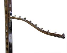 Кронштейн для перфорации волнообразный 9 шариков 228502