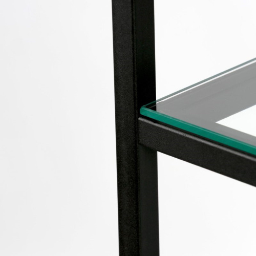 Стеллаж для магазина с полкой из стекла AС22120-10(черн) фото 4