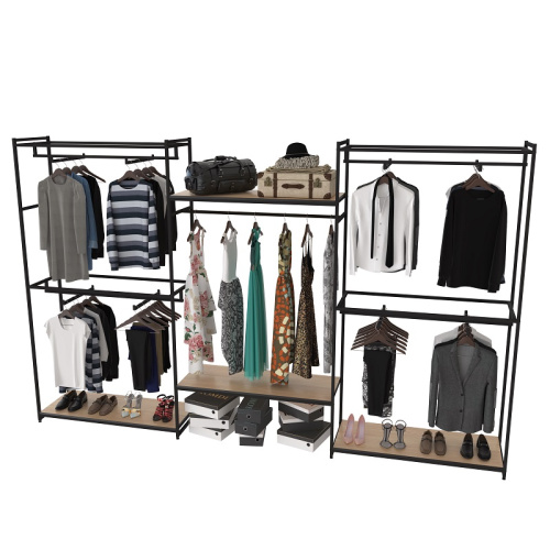 Стеллаж для магазина с полкой цвета дуб сонома K2211(ч/дс)