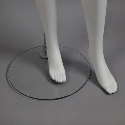 Манекен женский без лица FAM-05/A-1(бел мат) фото 3