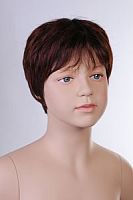 Парик детский, для мальчика Цвет: темный шатен