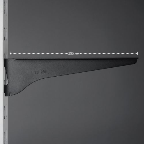 Полкодержатель левый 2247SX-250(черн) фото 2 Полкодержатель левый 2247SX-250(черн) фото 2