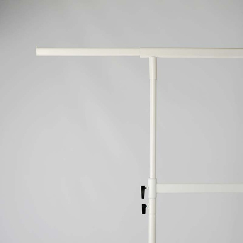 Вешало двухъярусное для одежды, регулируемое СТ-021-Л(бел) фото 3