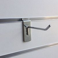 Крючок 100 мм, хром K06-100