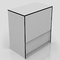 Прилавок рабочий 900х850х500мм ПР-30(бел)