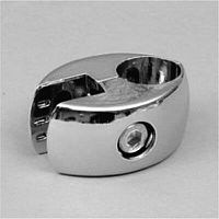 Соединитель односторонний для стекла или ДСП, хром JOK-51