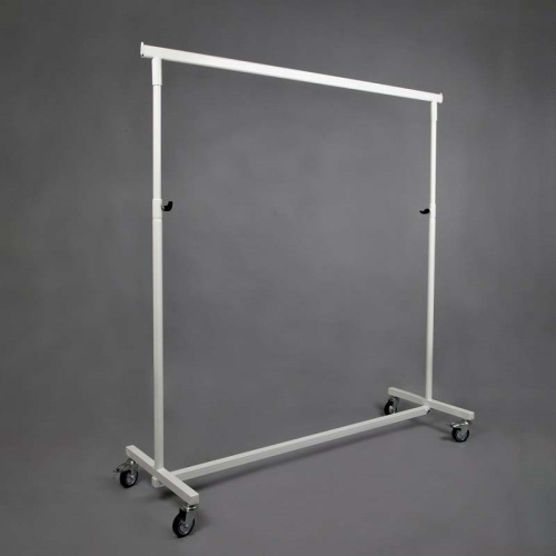 Вешало - стойка для одежды, с колесами СТ-310-Л(бел)