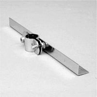 Полкодержатель на трубе односторонний, хром JOK-63