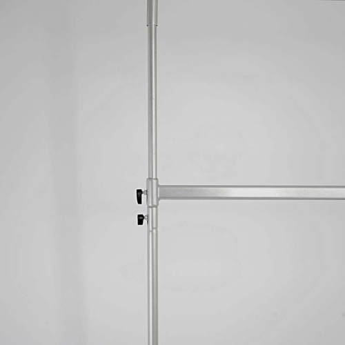 Вешало двухъярусное для одежды, регулируемое СТ-021-Л(сер) фото 4