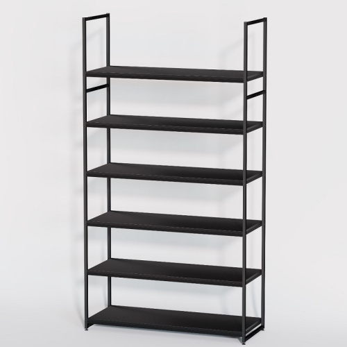 Стеллаж для магазина с черной полкой A22120-20(ч/ч) фото 2