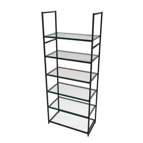 Стеллаж для магазина с полкой из стекла AC2290-20(черн) фото 2