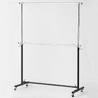 Вешало напольное для одежды, двухъярусное ST004