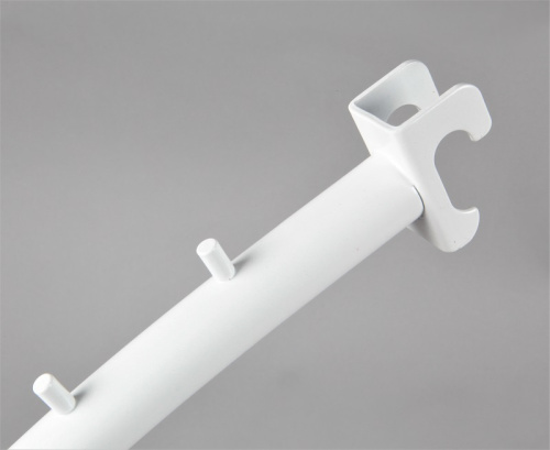 Кронштейн для овальной трубы U-304N(бел) фото 2