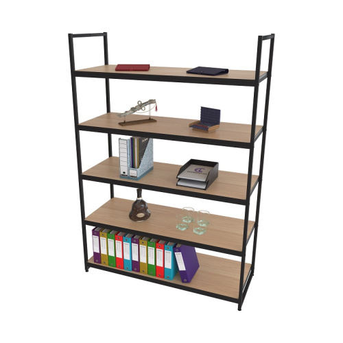 Стеллаж для магазина с полкой цвета дуб сонома A17120-20(ч/дс)