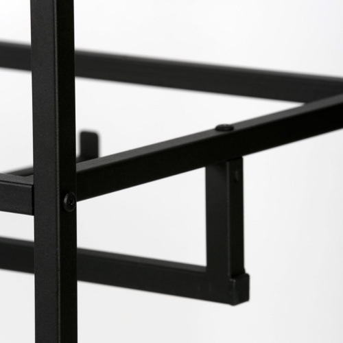 Стеллаж для магазина с черной полкой A22120-12(ч/ч) фото 5