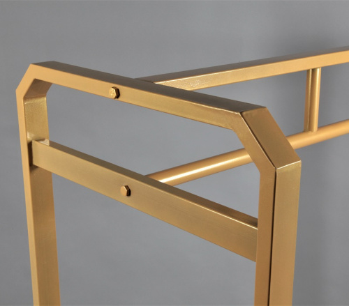 Вешало напольное для одежды СТ-455/1-Л(зол/бел) фото 2