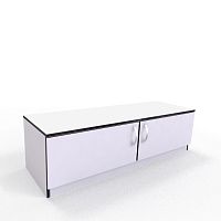 Накопитель-тумба для торгового магазина Н-35-Д(бел)