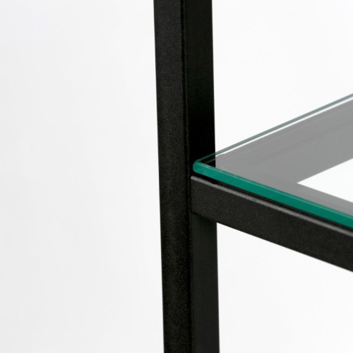 Стеллаж для магазина с полкой из стекла AС22120-14(черн) фото 4 Стеллаж для магазина с полкой из стекла AС22120-14(черн) фото 4