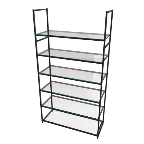 Стеллаж для магазина с полкой из стекла AC22120-20(черн) фото 2