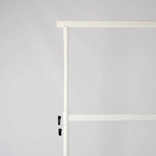 Вешало двухъярусное для одежды, регулируемое СТ-021-Л(бел) фото 2