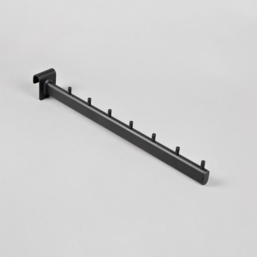 Кронштейн на овальную трубу прямой U7297T(черн)