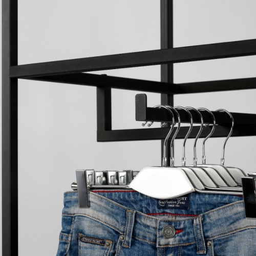 Стеллаж с ЛДСП полкой цвета дуб сонома A22120-01(ч/дс) фото 4