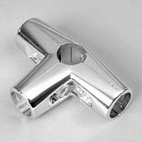 Зажим для труб в 5-ти направлениях, хром UNO-07