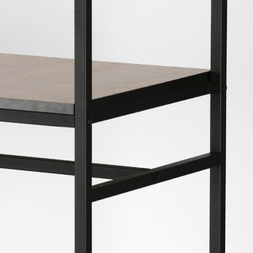 Стеллаж с полкой ЛДСП цвета дуб сонома A22120-02(ч/дс) фото 5