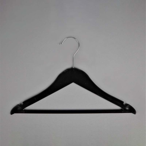 Вешалка-плечики для детской одежды, черная В-219(черн)