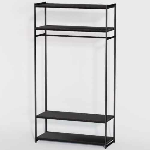 Стеллаж для магазина с черной полкой A22120-15(ч/ч) фото 2