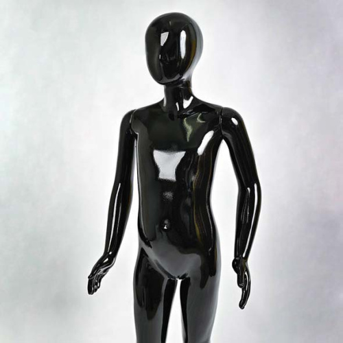 Манекен детский в полный рост, абстрактный BAM-2(черн гл) фото 2