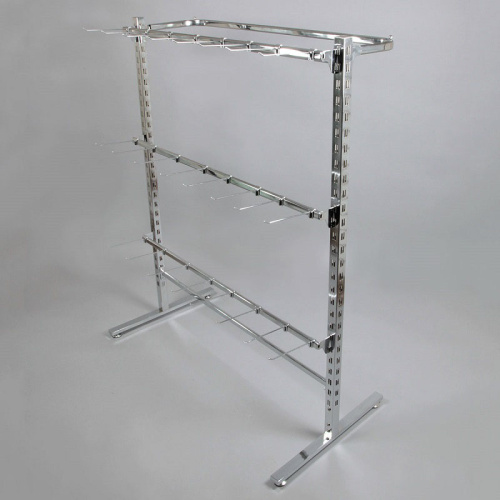 Вешало с крючками для магазина, сборное STBS12