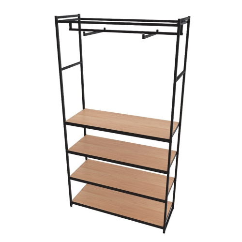 Стеллаж для магазина с полкой цвета дуб сонома A22120-18(ч/дс) фото 2