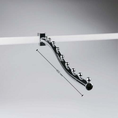 Кронштейн для овальной трубы волнообразный U8502N Кронштейн для овальной трубы волнообразный U8502N