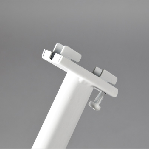 Стяжка, труба овальная Длина: 900 мм Цвет: белый фото 2