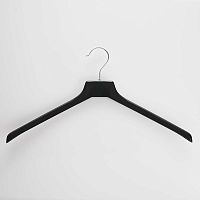 Плечики для магазина одежды пластиковые АМ062(черн)