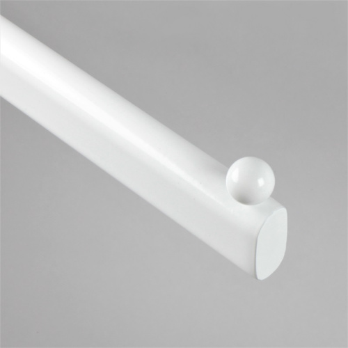 Кронштейн для овальной трубы U-109N(бел) фото 3 Кронштейн для овальной трубы U-109N(бел) фото 3