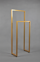 Вешало неразборное для одежды, золото СТ-183-Л(зол)