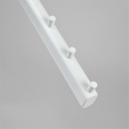 Кронштейн для овальной трубы наклонный U7299N(бел) фото 3 Кронштейн для овальной трубы наклонный U7299N(бел) фото 3