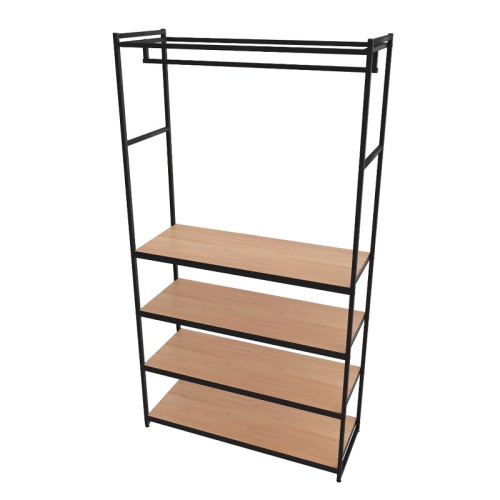 Стеллаж для магазина с полкой цвета дуб сонома A22120-19(ч/дс) фото 2