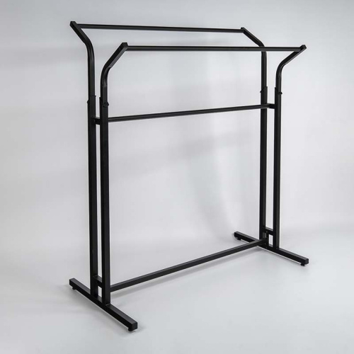 Стойка напольная для одежды, двусторонняя СТ-105Н-Л(черн)