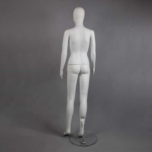 Манекен женский без лица FAM-05/A-1(бел мат) фото 5