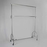 Вешало двухъярусное для одежды, регулируемое СТ-021-Л(сер)